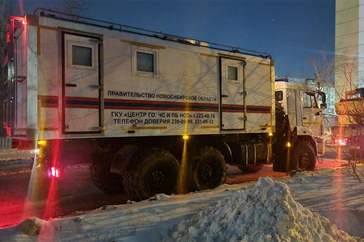Резерв сил направят на устранение коммунальной аварии в Новосибирске