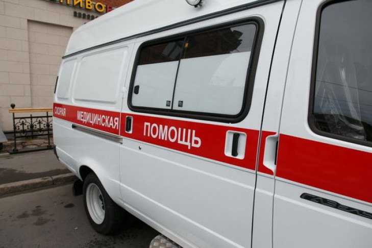 Иномарка протаранила скорую помощь в Новосибирске