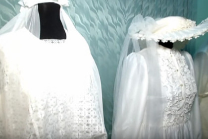 Свадебные платья времен СССР выставили в музее