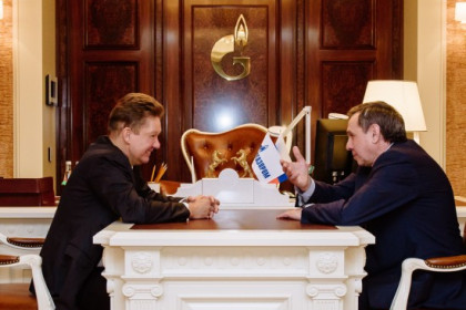 Что обсуждали губернатор Городецкий и глава «Газпрома» Миллер в Санкт-Петербурге