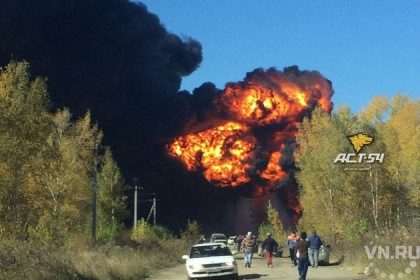 Крупный пожар в Марусино: горит битумно-лакокрасочный завод