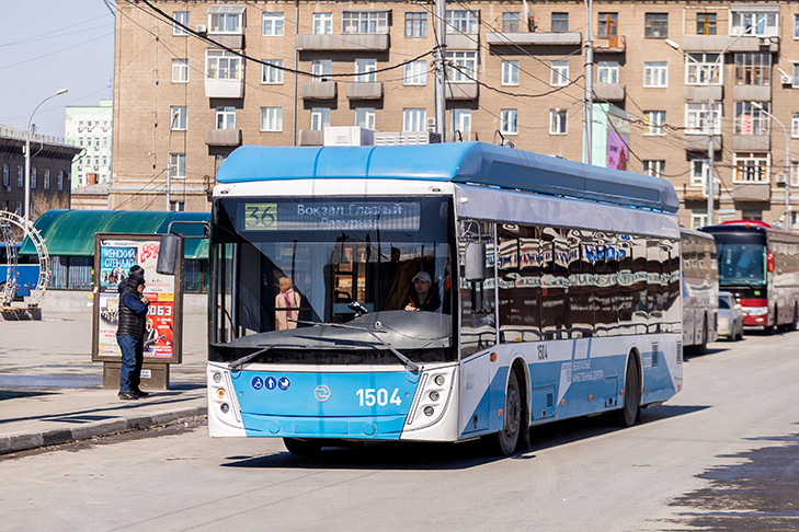 Новосибирская область получит еще 49 автономных троллейбусов в 2024 году