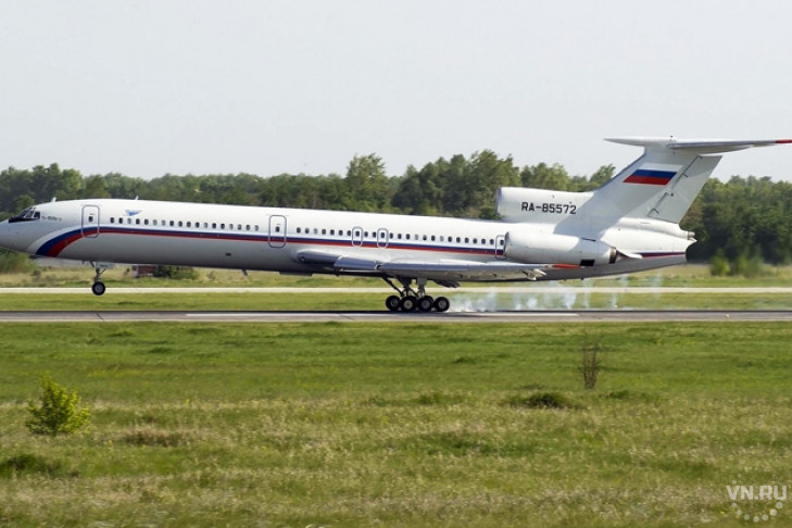 Крушение Ту-154: борт RA-85572 много раз летал над Новосибирском