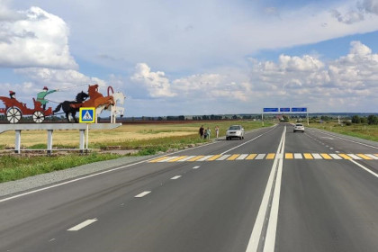 Отремонтировали одну из самых загруженных магистралей в Новосибирской области