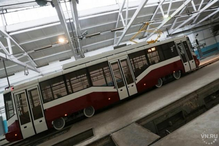 Трамвай за 18 миллионов собрали в Новосибирске