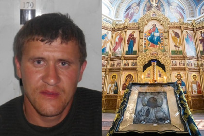 Бомж-рецидивист обчистил церковь на 70 тысяч рублей в Колыванском районе