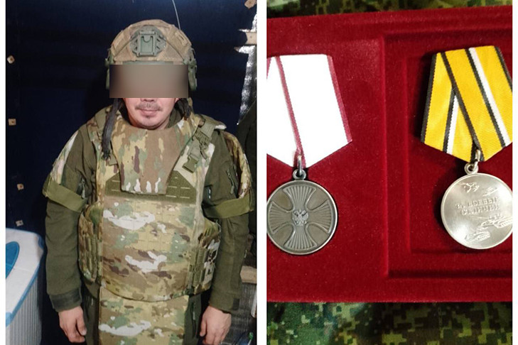Строитель с позывным «Татарин» из Куйбышева награжден второй медалью за СВО
