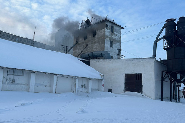 Двадцать тонн семечек уничтожил пожар в Новосибирской области