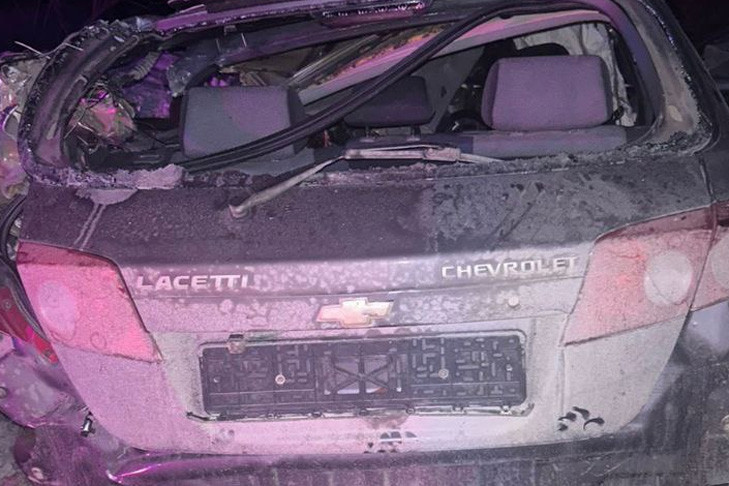 Водитель Chevrolet насмерть разбился в ДТП с грузовиком под Новосибирском