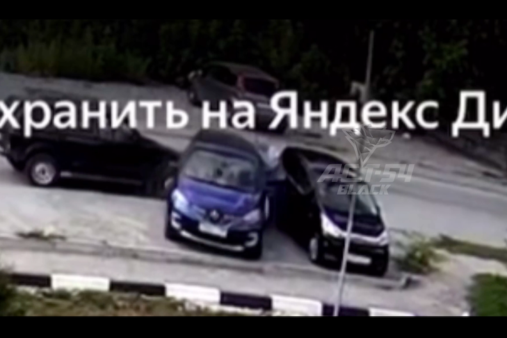 Водитель «Нивы» в Новосибирске ездит по городу и таранит машины
