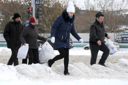  Заваленный Новосибирск – хроника снежного коллапса 