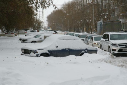 Снежный ад на дорогах Новосибирска в «черную пятницу»