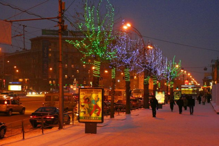 Транспорт в новогоднюю ночь-2019 — схема работы в Новосибирске