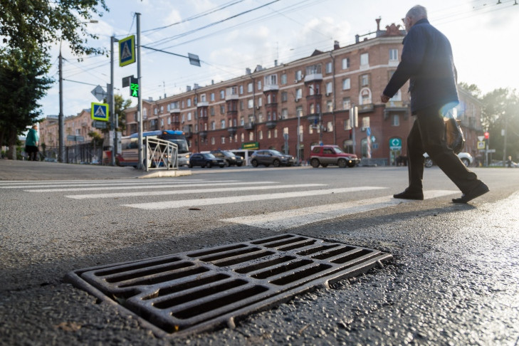 Пешеходные переходы привели в соответствие с ГОСТ по решению суда в Новосибирске