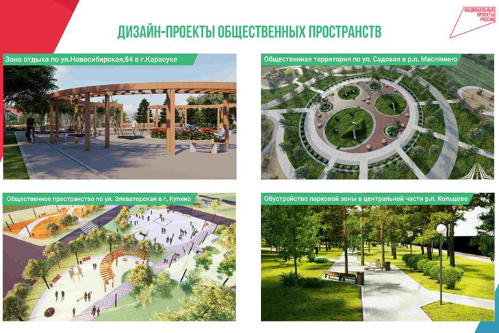 В Новосибирской области стартует Всероссийское голосование за объекты благоустройства