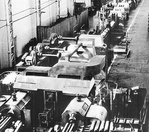 Автоматизированный прокатный стан производства твэлов для промышленных уран-графитовых реакторов. 1960-е годы