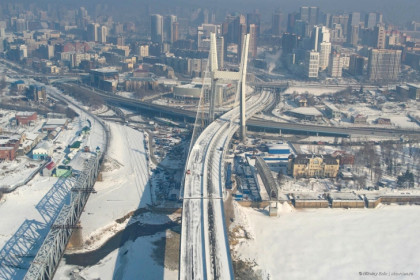 Строители оценили готовность 4 моста в Новосибирске на 80%