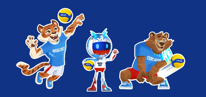 Электротигр стал символом Чемпионата мира по волейболу в 2022 году