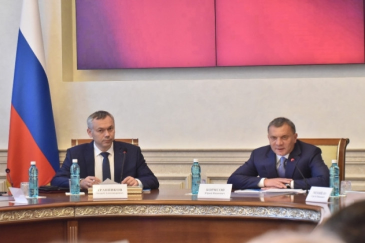 Вице-премьер Юрий Борисов и глава региона Андрей Травников обсудили диверсификацию ОПК Новосибирской области