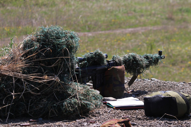 Снайперы с расстояния 800 метров уничтожили врага под Новосибирском