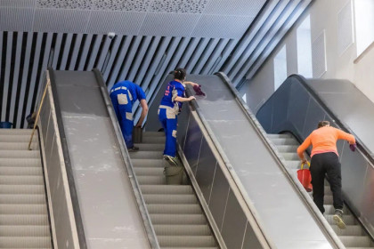 Станция метро «Спортивная» в Новосибирске готова на 97%
