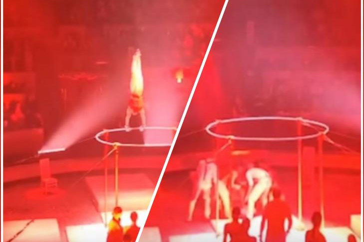 Цирковые акробаты. Закулисье цирка во время выступления. Воздушные гимнасты. Акробаты в цирке. Бурлеск эрадзе.