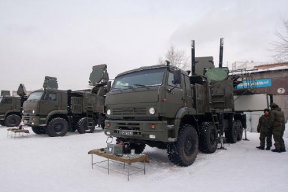 «Панцирь-С1» поступил на вооружение в Новосибирск