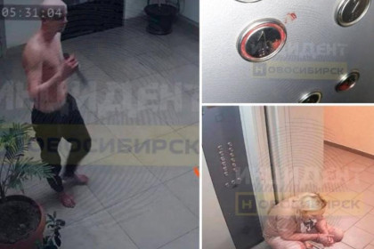 Мужчина в Новосибирске залил кровью лифт на улице Надежды