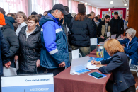 Более 130 вакансий предложили работодатели на ярмарке трудоустройства в Татарске