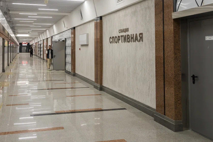 Станция «Спортивная» в Новосибирске готова к открытию
