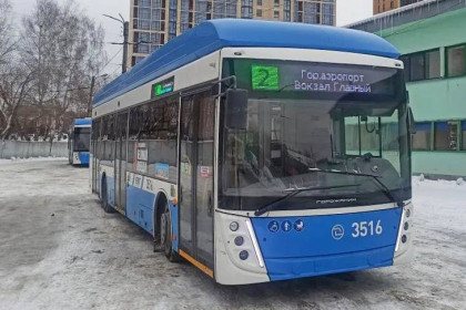 Маршрут №2 в Новосибирске полностью перешел на троллейбусы с автономным ходом