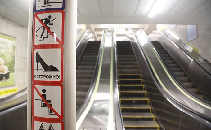 Первые эскалаторы из Швейцарии привезли для станции метро «Спортивная» 