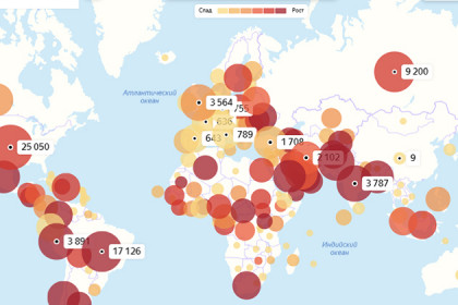 Карта коронавируса 17 мая: новая статистика заболевших в России и в мире