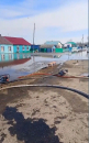 В село Круглоозерное Убинского округа пришла большая вода