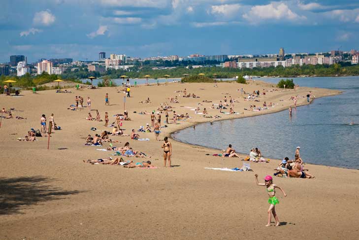 Самые чистые пляжи Новосибирска назвал Роспотребнадзор