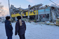 В Новосибирске обрушился торговый центр