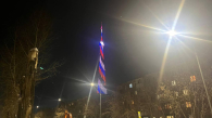 На телебашне в Новосибирске включат подсветку в честь воссоединения РФ и Крыма
