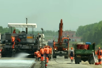 Новосибирская область - лидер по строительству автодорог 