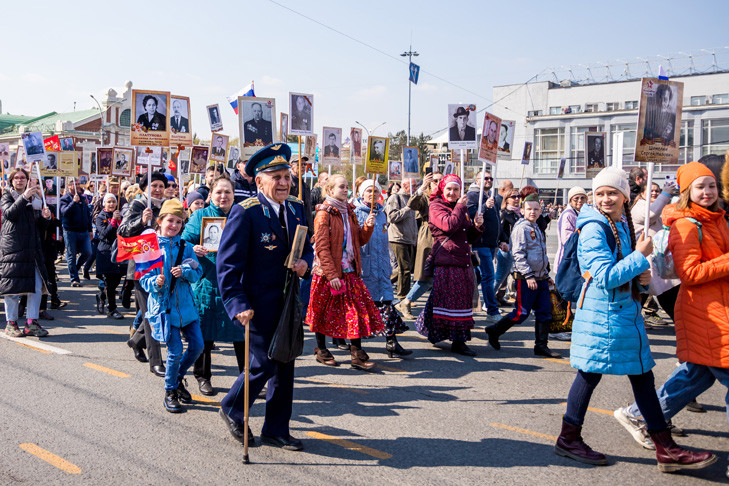 Бессмертный полк в каргате