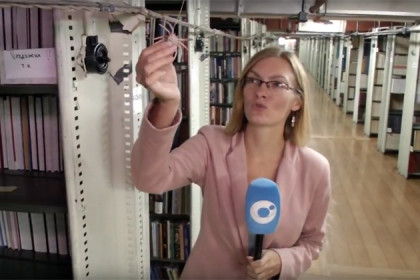 Резиновые пауки главной библиотеки Новосибирска и 14 млн книг
