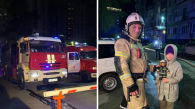 Пожарные спасли 17 человек из горящего дома в Новосибирске