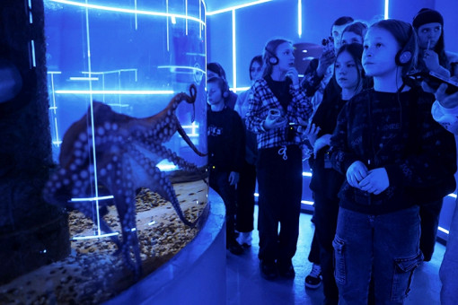 «Сибантрацит» подарил сельским школьникам поездку в Океанариум