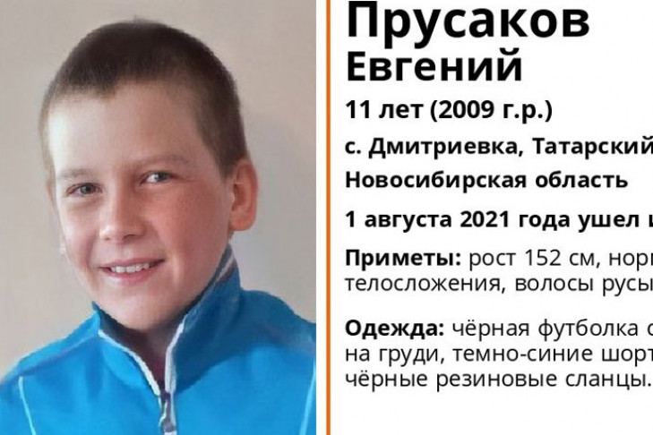 Ищут добровольцев для поиска пропавшего мальчика в Татарском районе