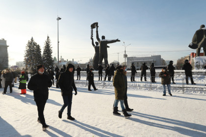 Без поддержки оказались организаторы незаконных акций в Новосибирске