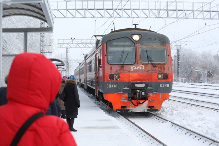 Расписание электричек изменится 5-8 марта в Новосибирской области