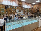 Первоклассники Убинской школы №1 побывали в музее