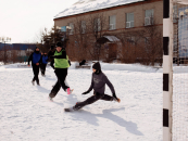 В Убинском прошел турнир по зимнему футболу