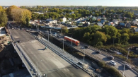 Движение по мосту через Тулу в Новосибирске открыли раньше срока