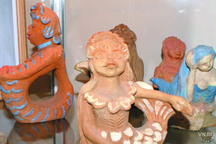Русалки и озерный народец – загадка глиняных игрушек Чиняевского острова
