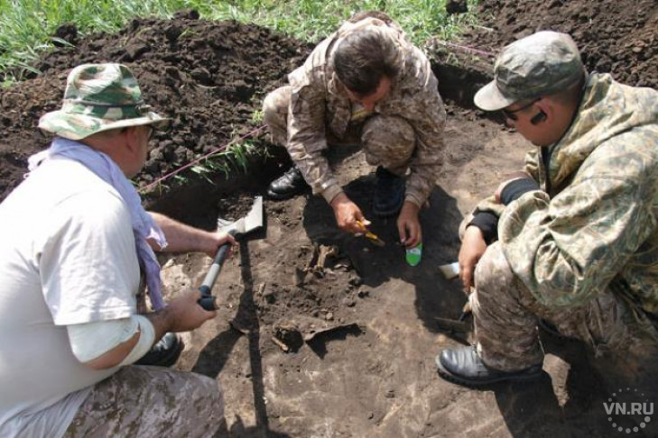Средневековое захоронение откопали в Куйбышевском районе